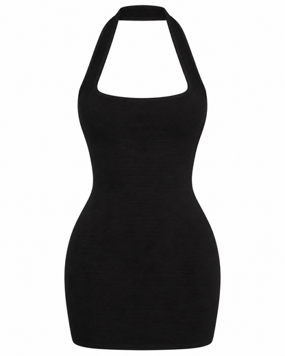 Vestido Halter Black
