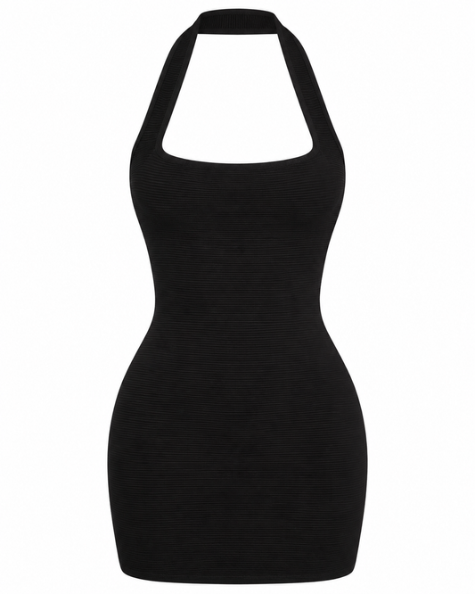 Vestido Halter Black