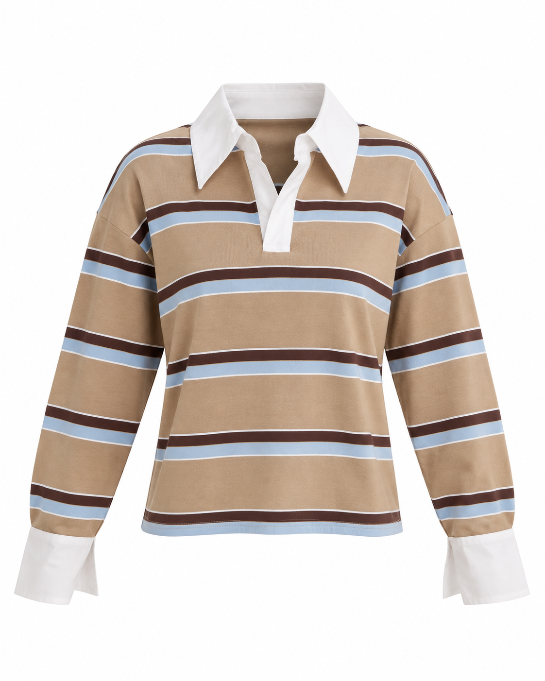 Blusa Varsity Nude