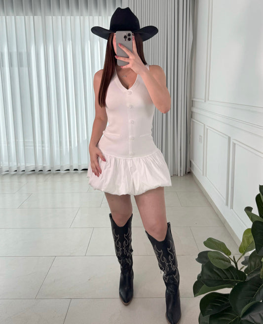 Vestido Prestige White
