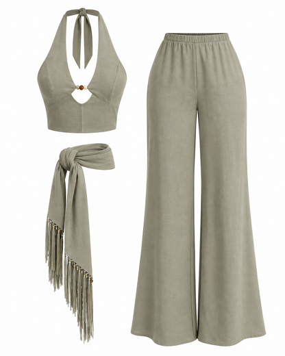 Conjunto Fringe Olive
