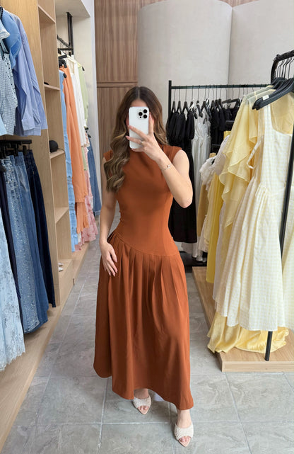 Vestido Eclet Brown