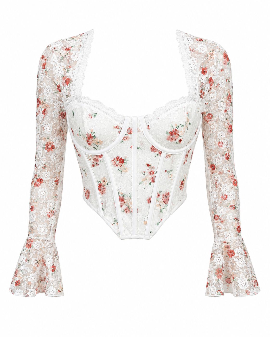 Corsette Bouquet Ivory