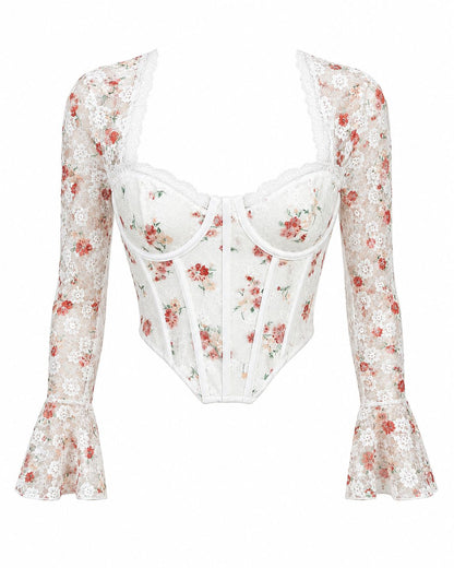 Corsette Bouquet Ivory