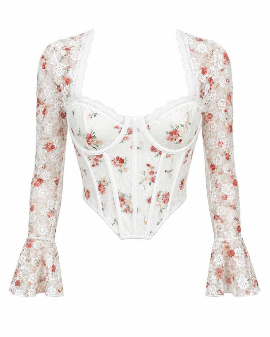 Corsette Bouquet Ivory