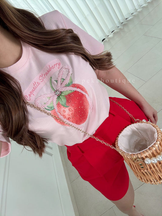Blusa Strawberry Pink