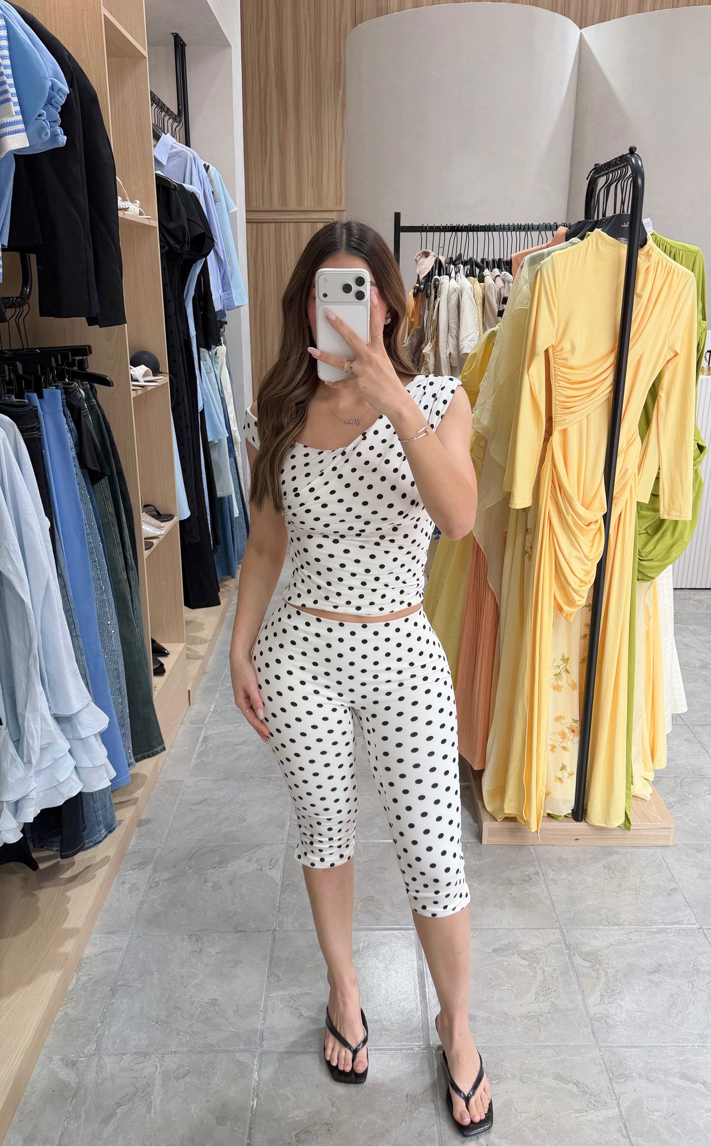 Conjunto Dotty White
