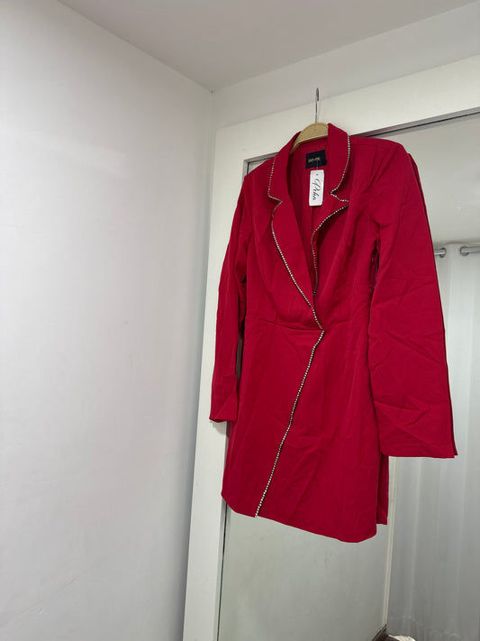 Vestido Blazer Rojo
