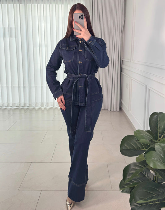 Chamarra Tied Denim