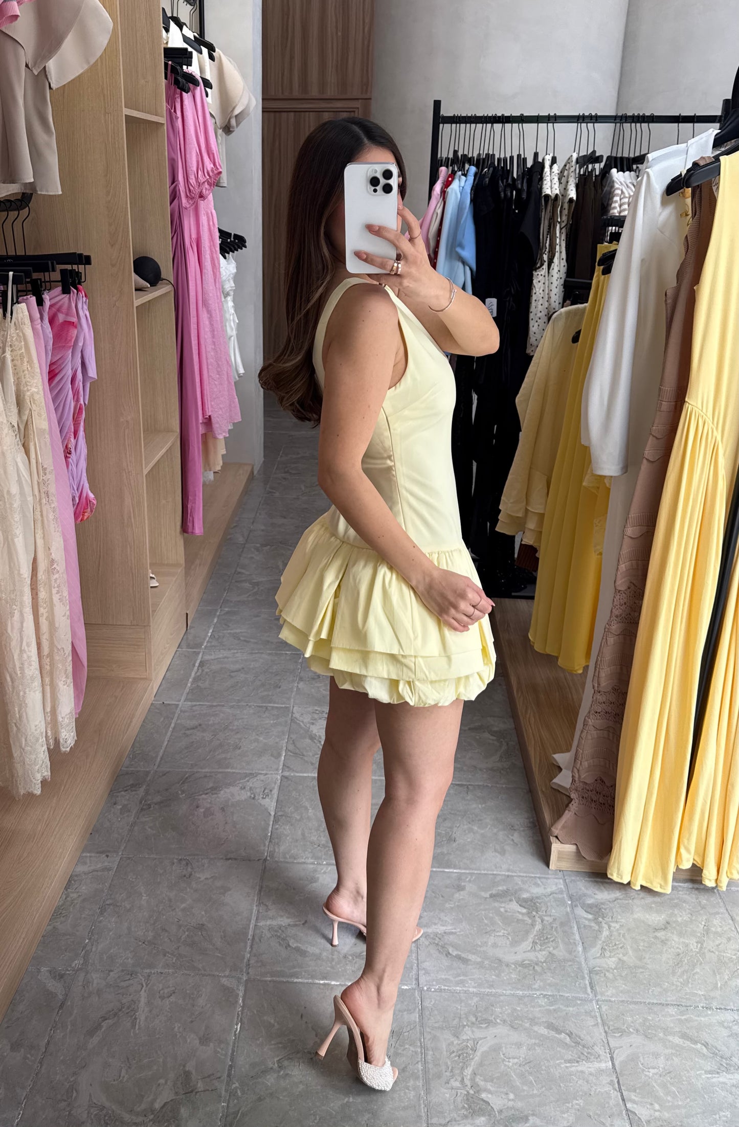 Vestido Ballroom Yellow