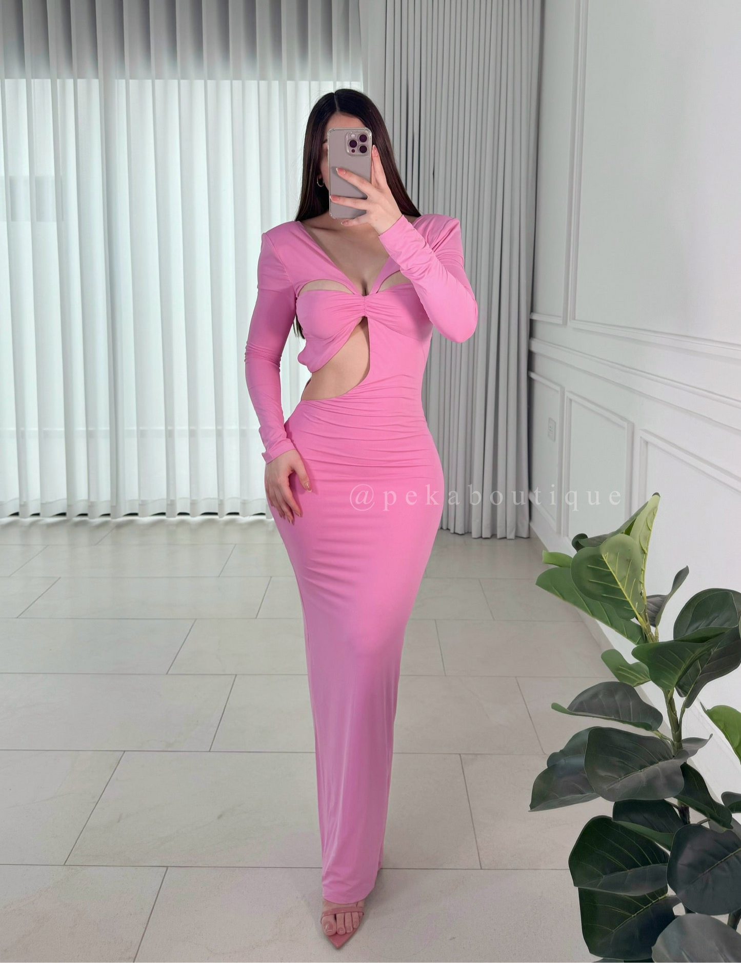 Vestido Twist Pink