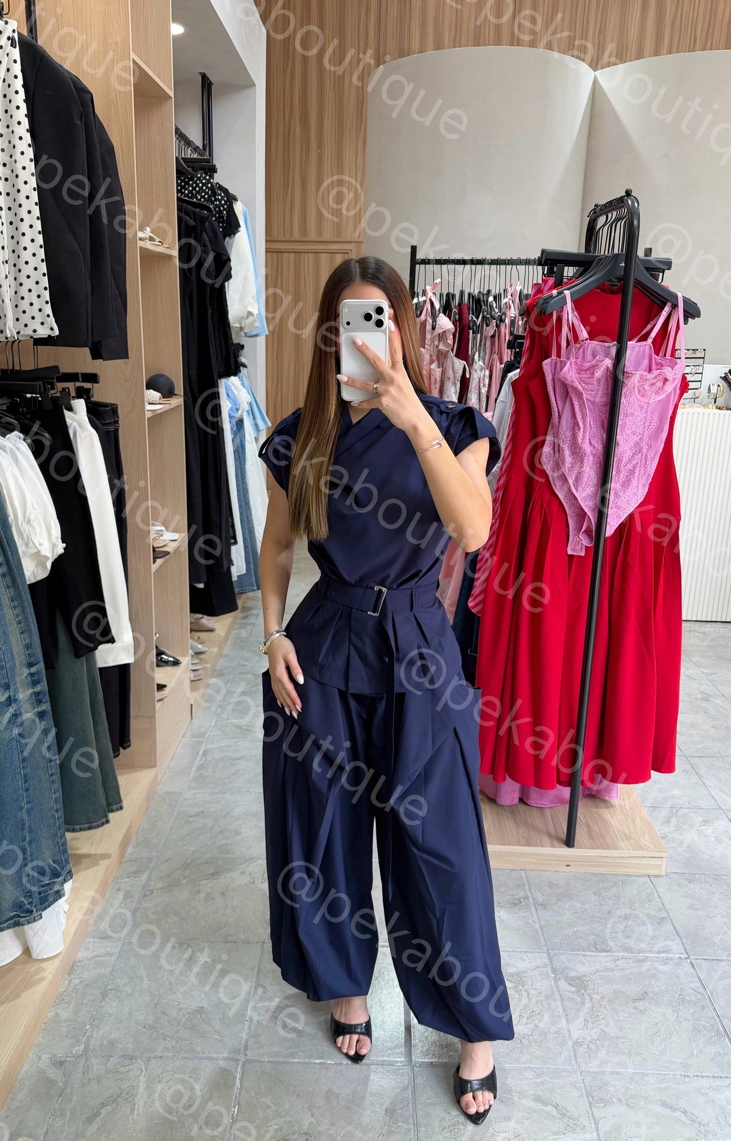 Conjunto Safari Navy