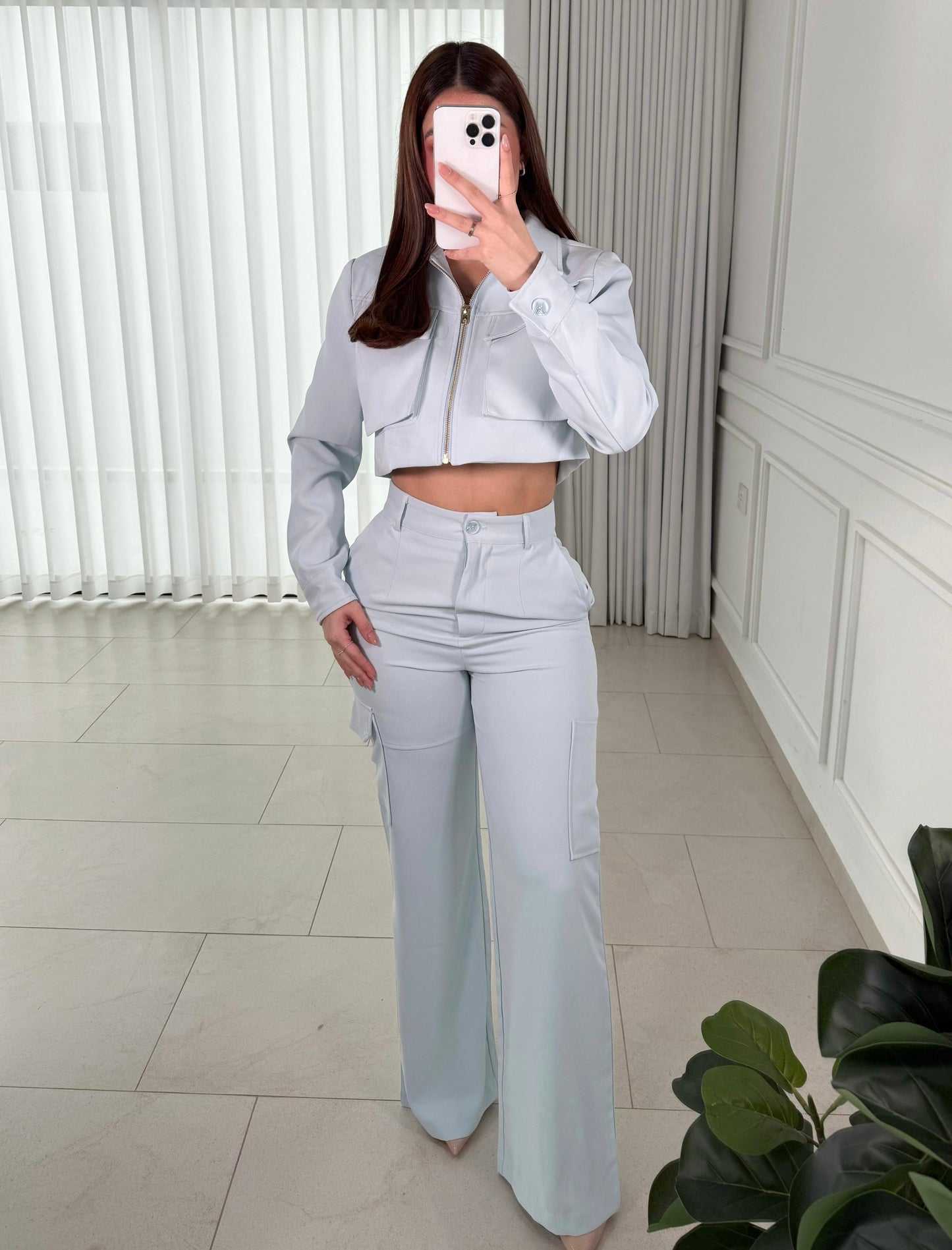 Conjunto Utility Blue