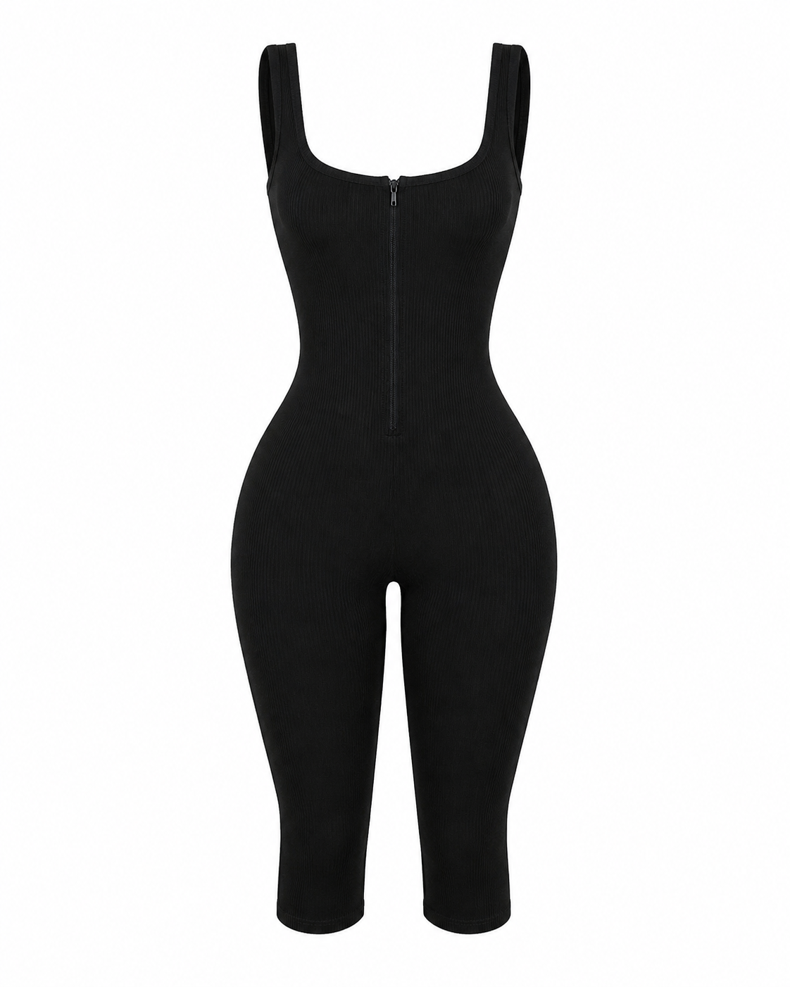 Jumpsuit Zipper Black
