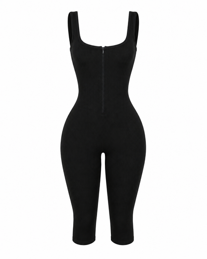 Jumpsuit Zipper Black