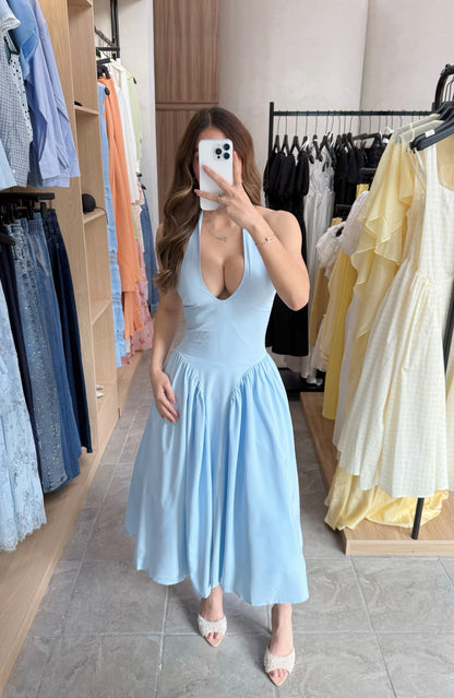 Vestido Santorini Blue