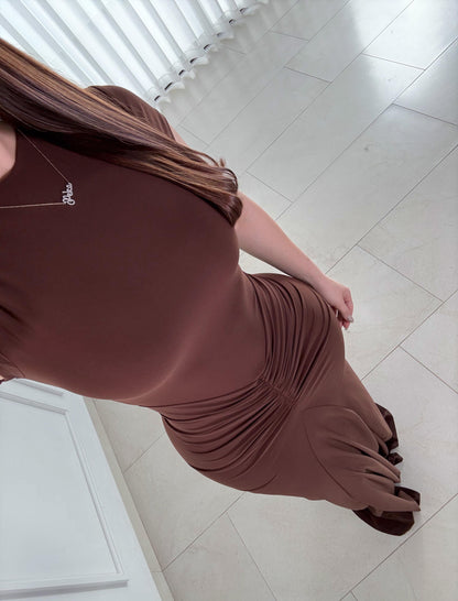 Vestido Evening Brown
