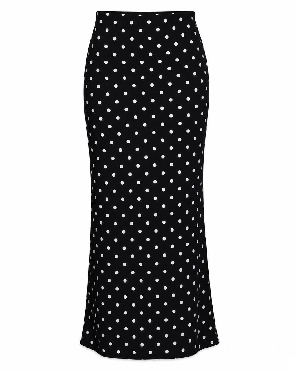 Falda Polka Black
