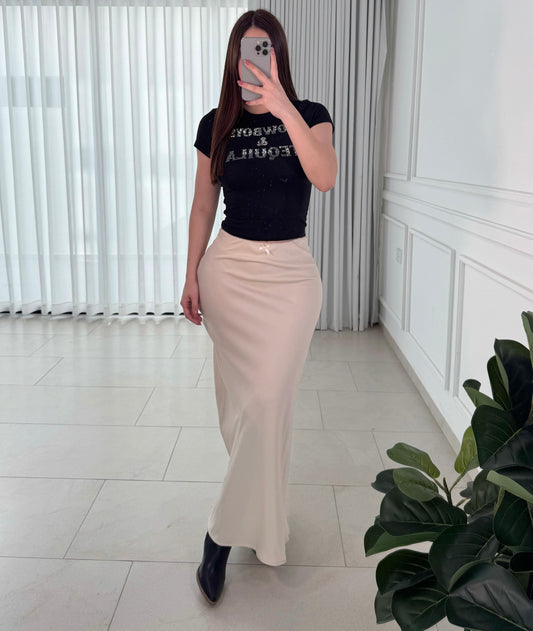 Falda Bow Cream