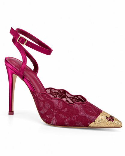 Zapatillas Goldlace Wine