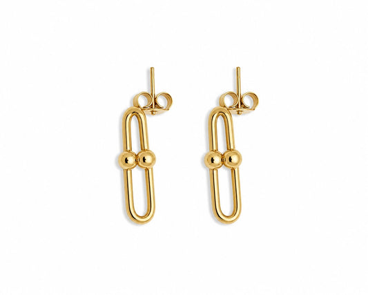 Arracadas Gold Union