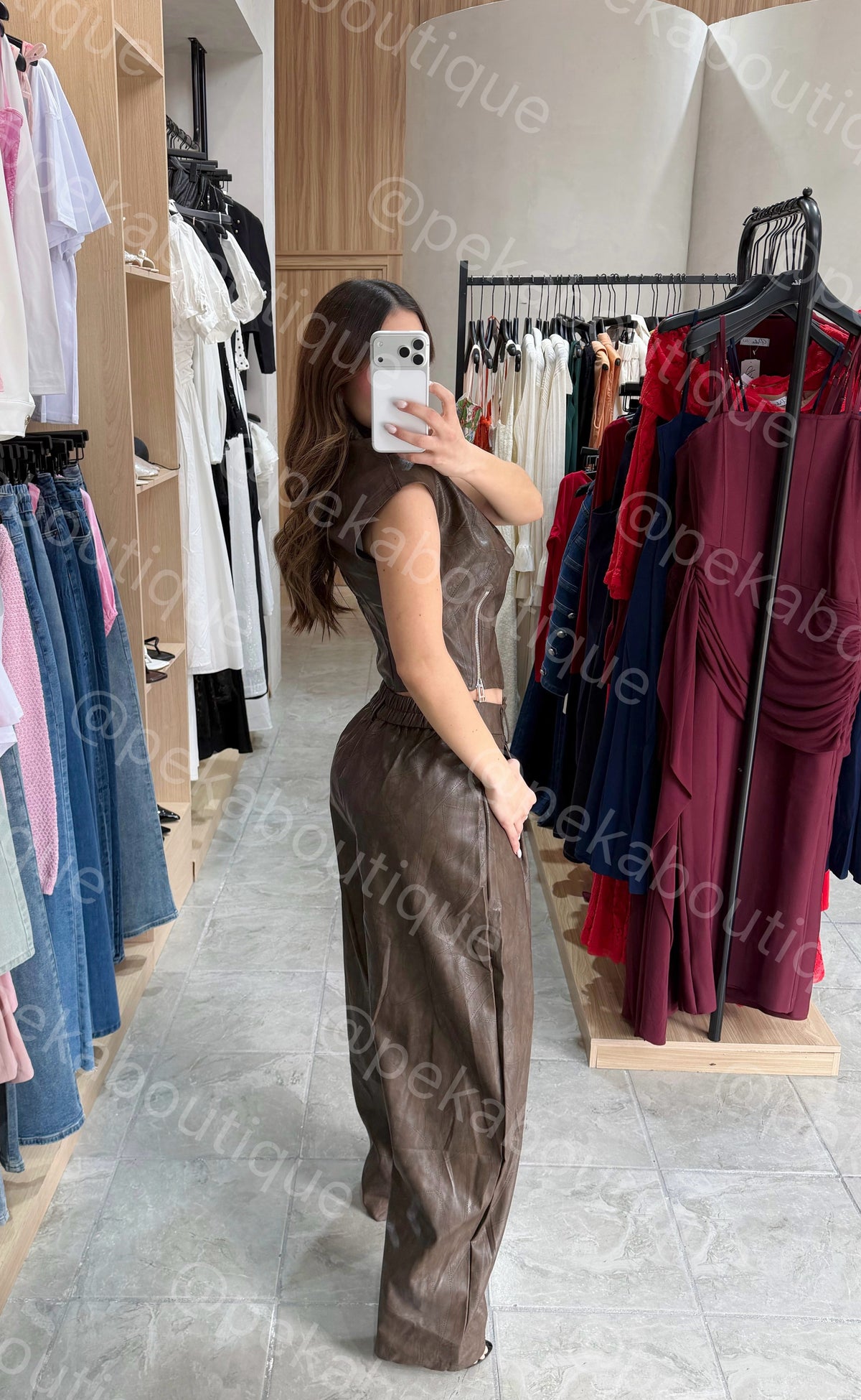 Conjunto Rust Brown