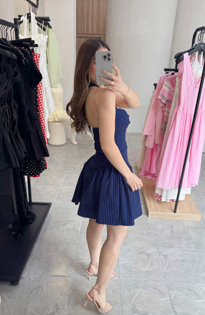 Vestido Oxford Navy