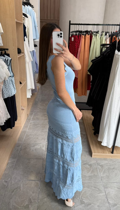 Vestido Honey Blue