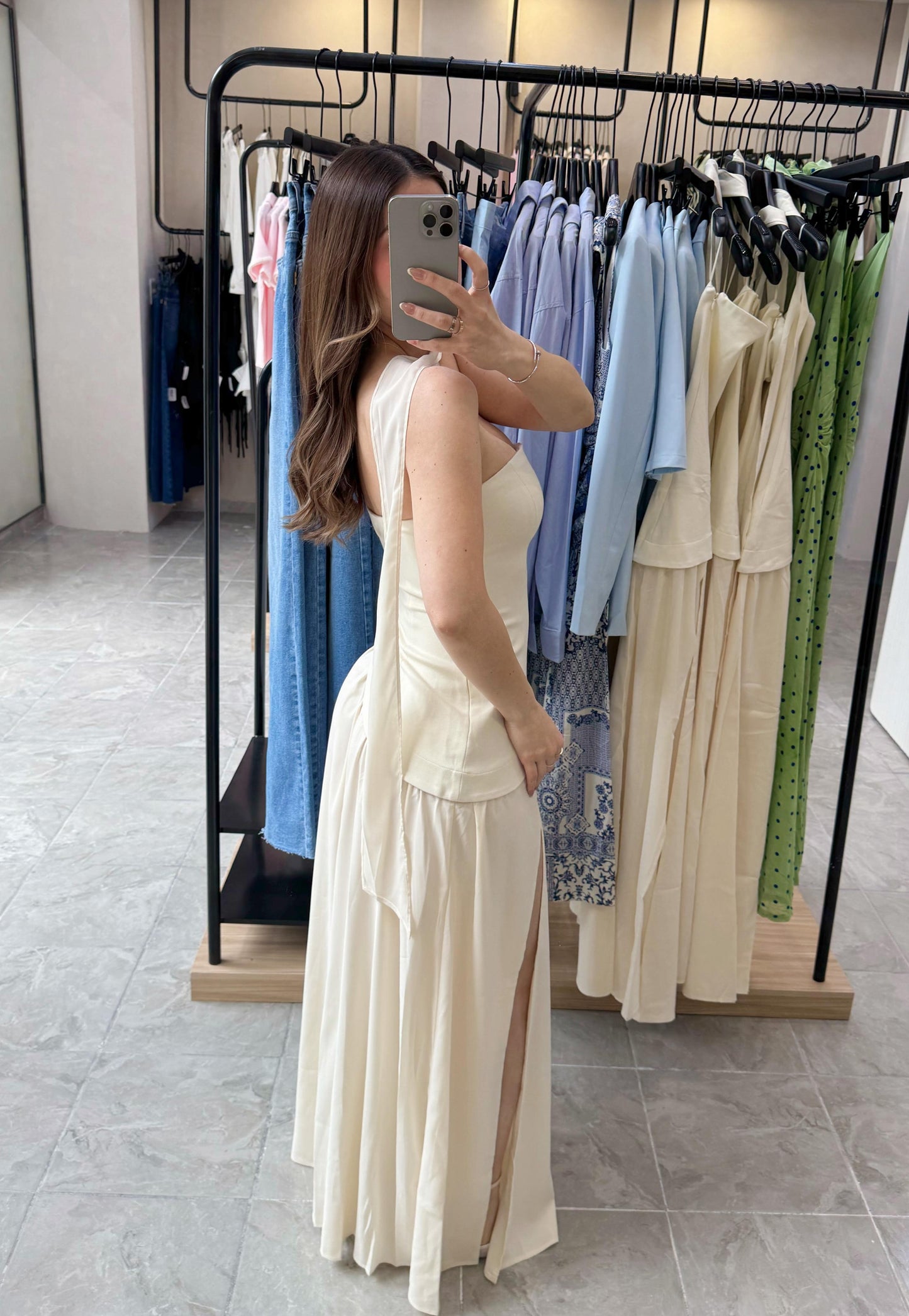 Vestido Haute Ivory