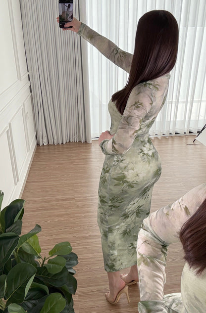 Vestido Bloom Sage