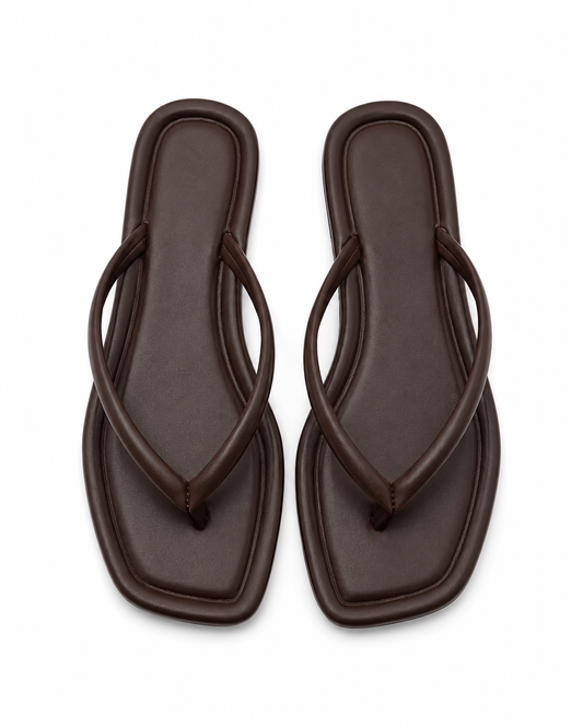 Sandalias Thong Brown