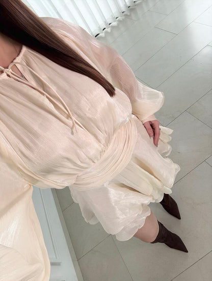 Vestido Marfil Ivory