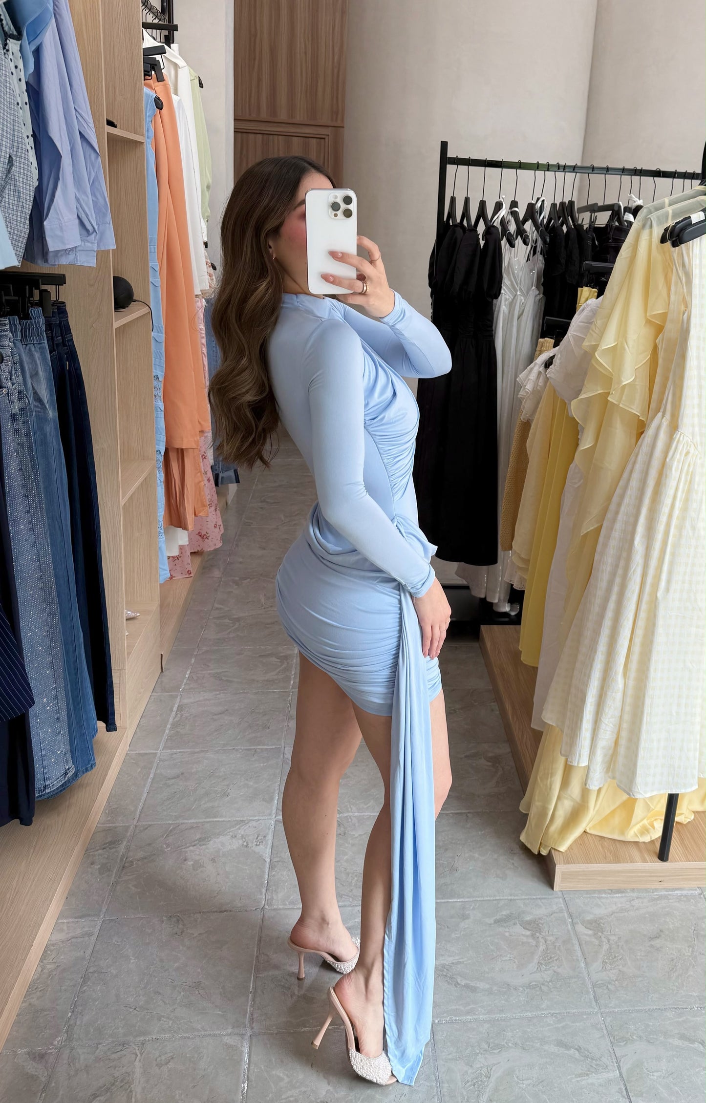Vestido Etherial Blue