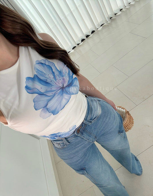 Blusa Mallow Blue