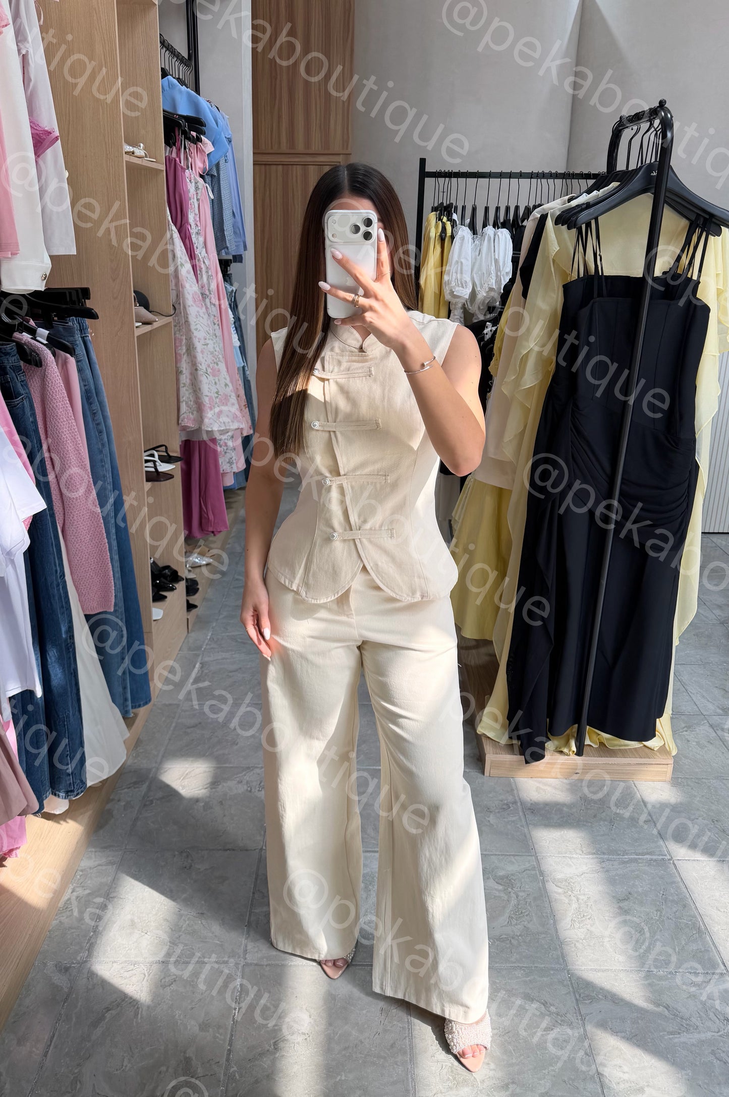 Conjunto Guipure