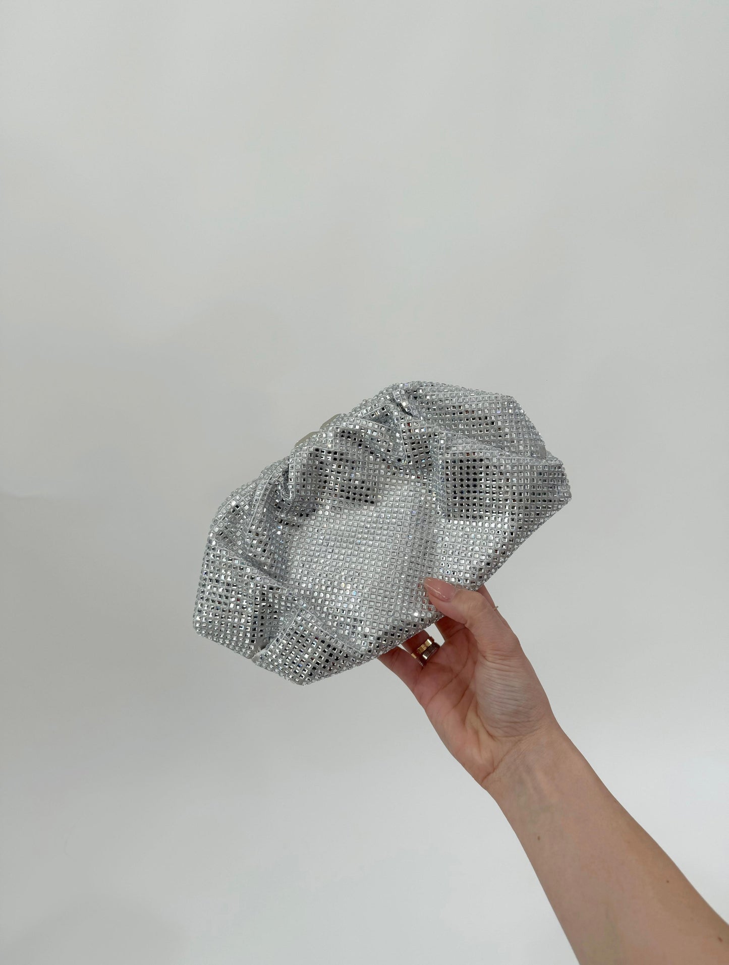 Bolsa Diamond Silver