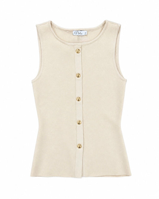 Blusa Elegant Nude