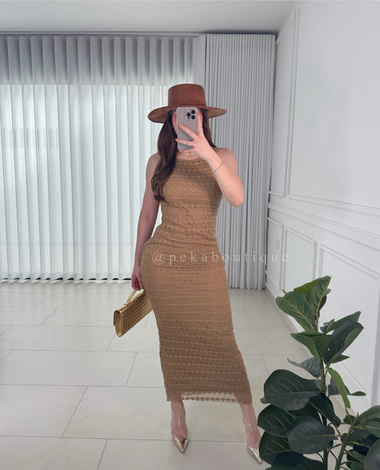 Vestido Lace Nude