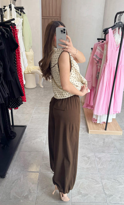Conjunto Dot Brown