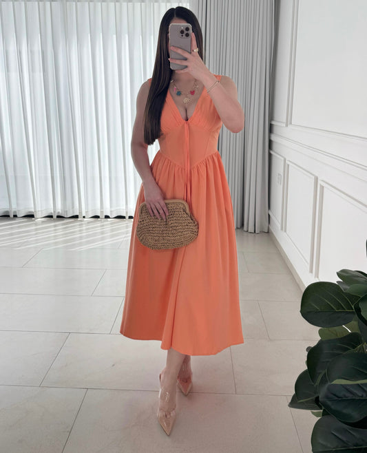 Vestido Sweet Orange