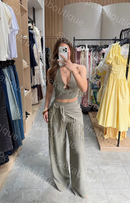 Conjunto Fringe Olive