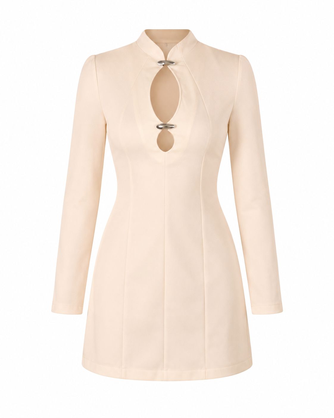 Vestido Slit Cream