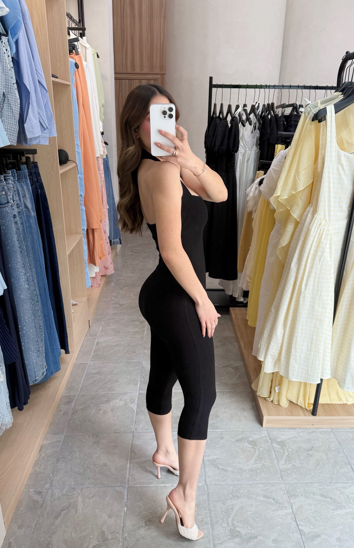 Jumpsuit Capri Black