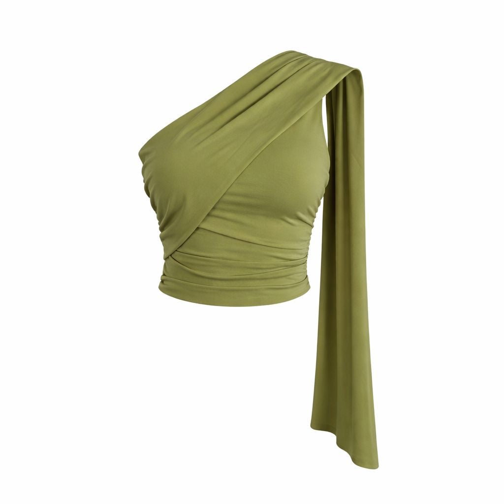 Top Tie Green