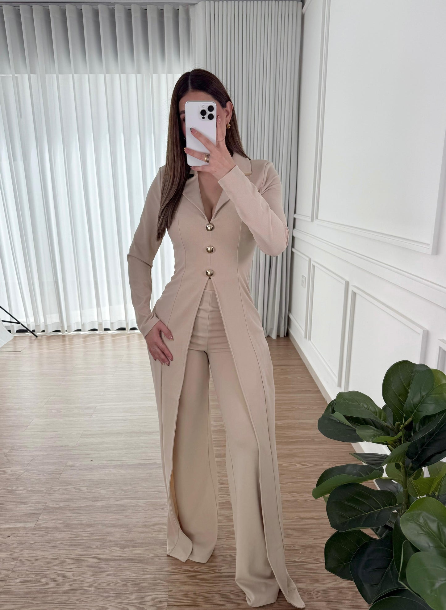 Jumpsuit Grace Beige