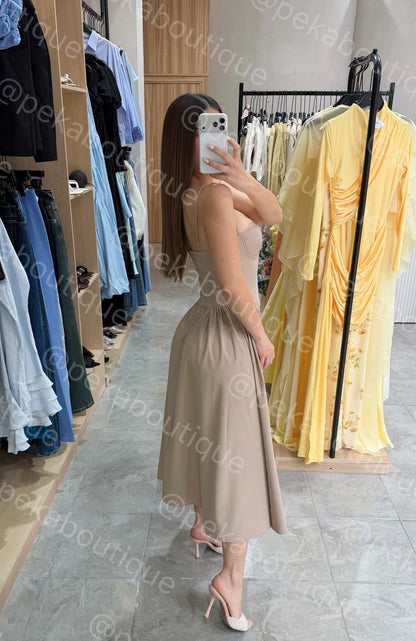 Vestido Barenna Nude