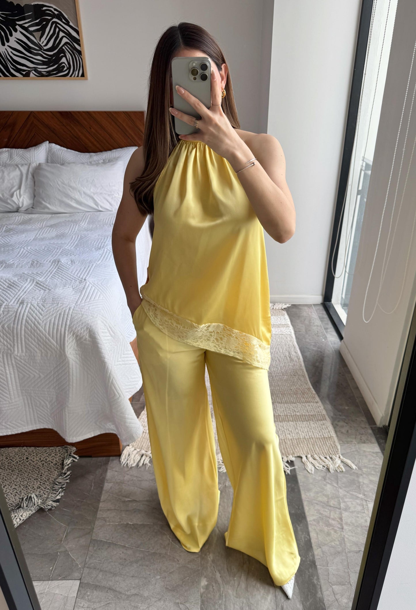 Conjunto Lace Yellow