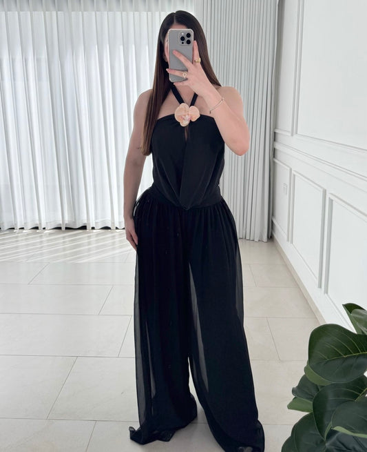 Conjunto Orchid Black