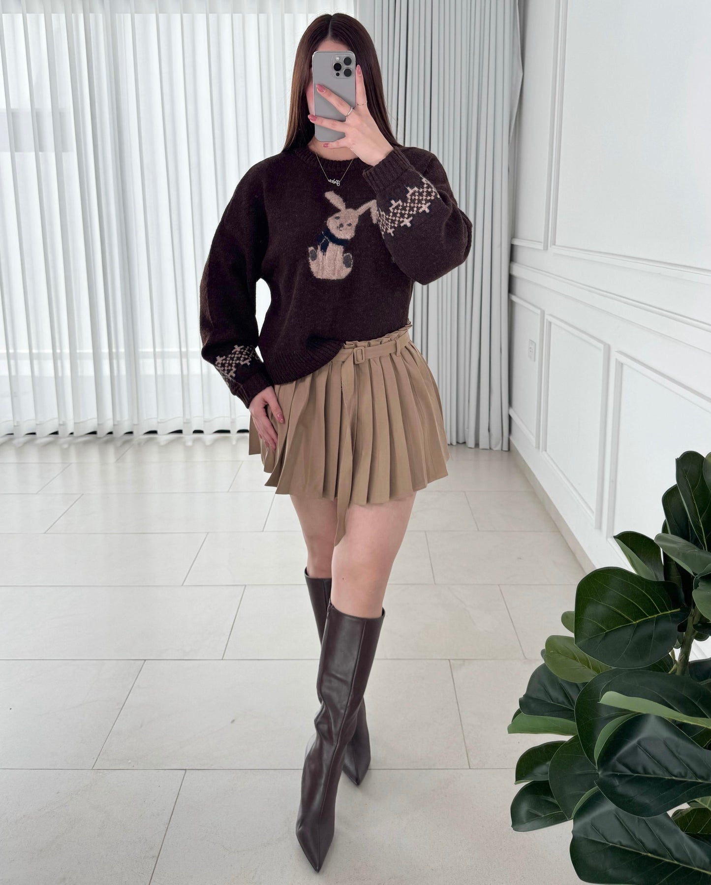 Sweater Bunny Brown