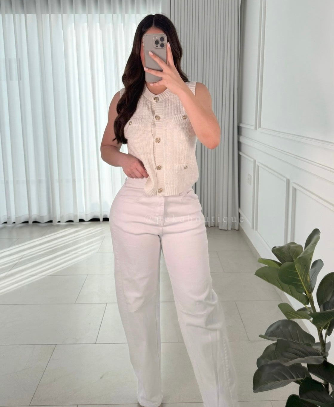 Blusa Retro Ivory